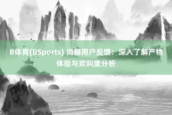 B体育(BSports) 尚赫用户反馈：深入了解产物体验与欢叫度分析