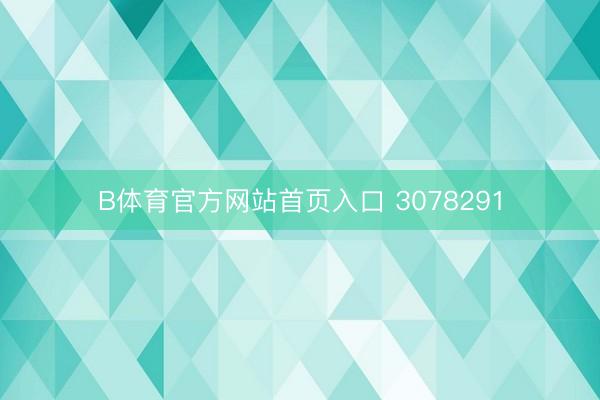 B体育官方网站首页入口 3078291